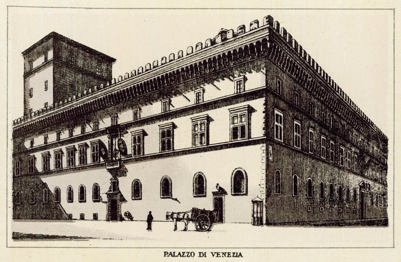 Roma: Palacio de Venecia de Italian School