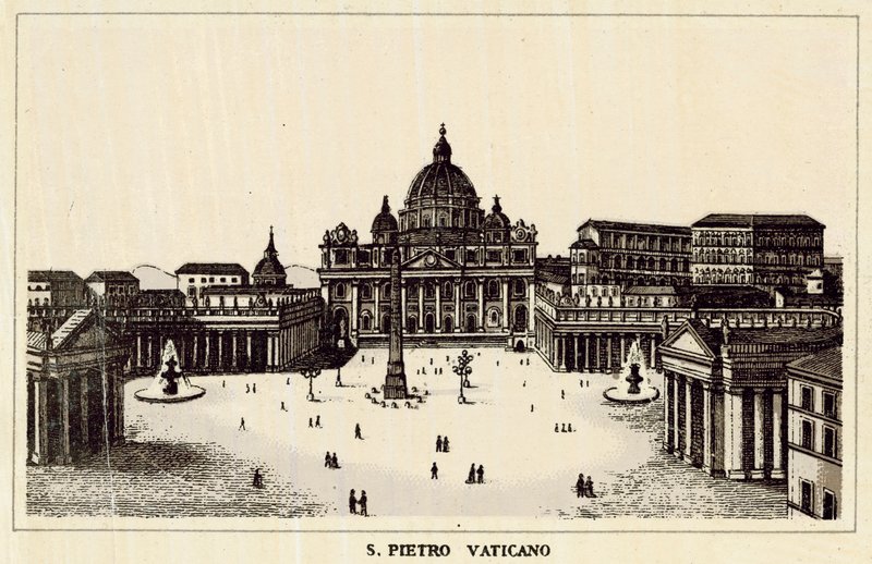 Roma: San Pedro Vaticano de Italian School
