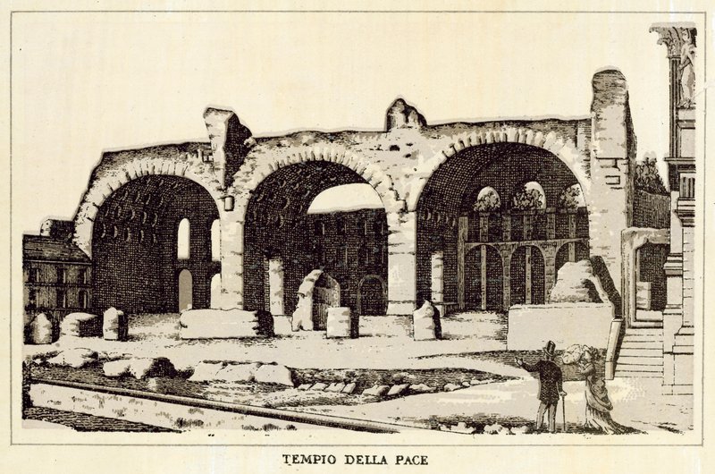 Roma: Templo de la Paz de Italian School