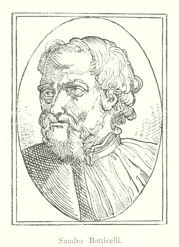 Sandro Botticelli (grabado) de Italian School