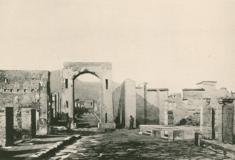 El arco de Calígula como es de Italian School