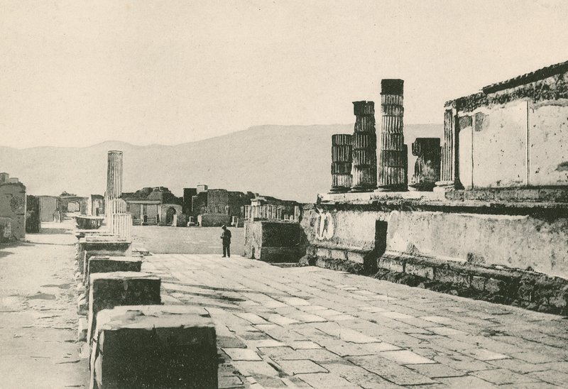 El Foro Civil como es (grabado) de Italian School