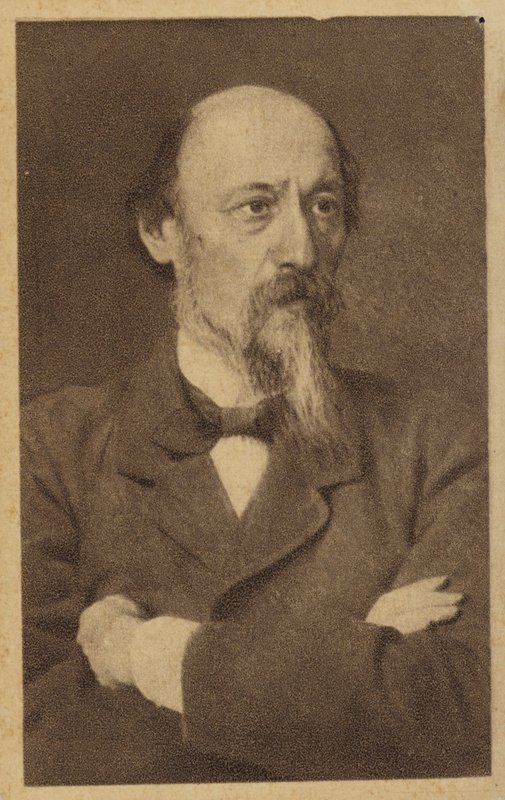 Nikolay Nekrasov, poeta ruso de Ivan Nikolaevich Kramskoy