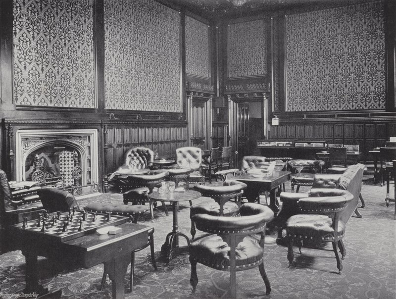 La Sala de Fumadores de los Miembros de J. Benjamin Stone