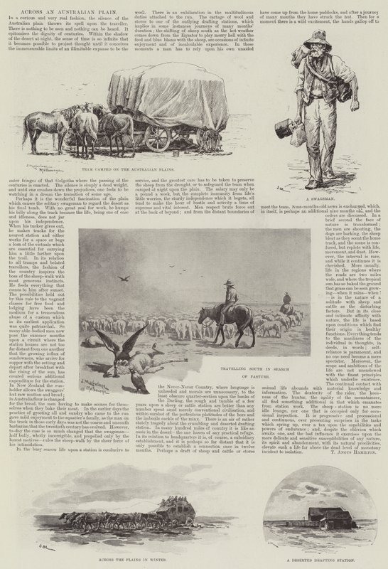 A Través de una Llanura Australiana de J. Macfarlane