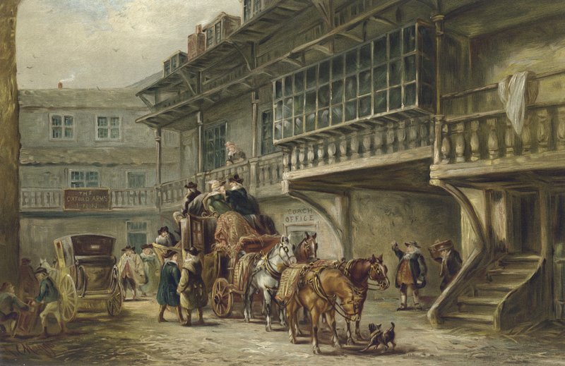 The Oxford Arms, Warwick Lane, Londres de J.C. Maggs