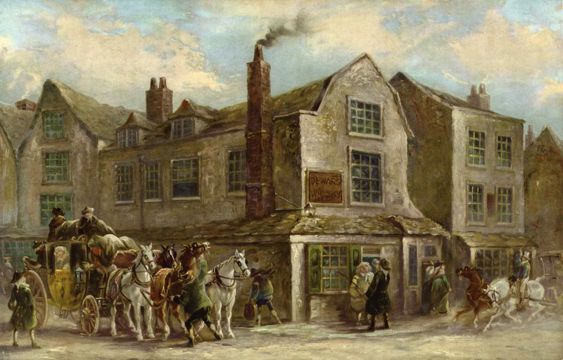 La Mano y las Tijeras, Smithfield, Londres de J.C. Maggs