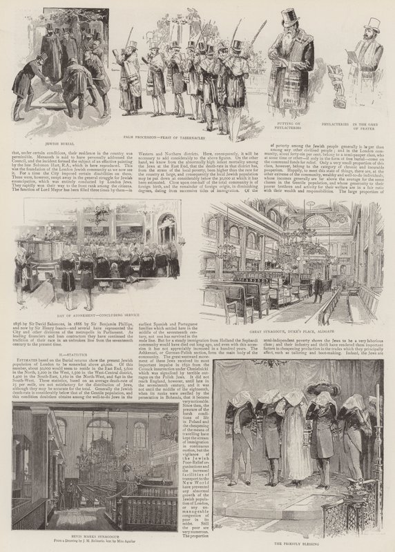 Los judíos en Londres de J.M. Belisario