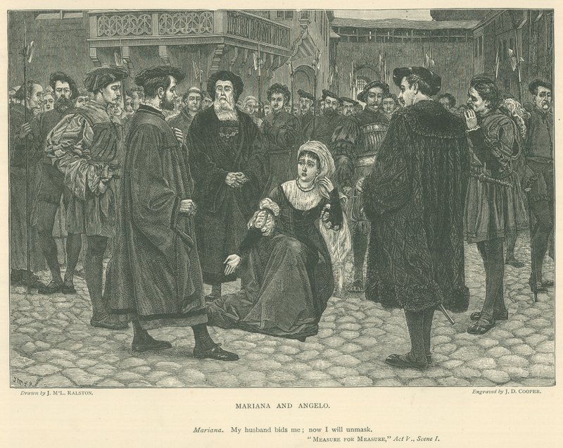 Ilustración para Medida por Medida de J.M.L. Ralston
