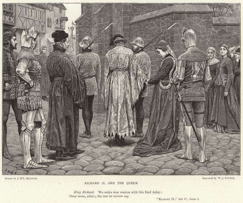 Ricardo II y la Reina, Ricardo II, Acto V, Escena I de J.M.L. Ralston