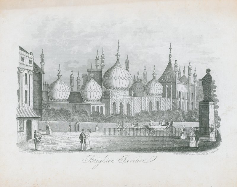 Vista general del Pabellón de Brighton de J.T. Wood