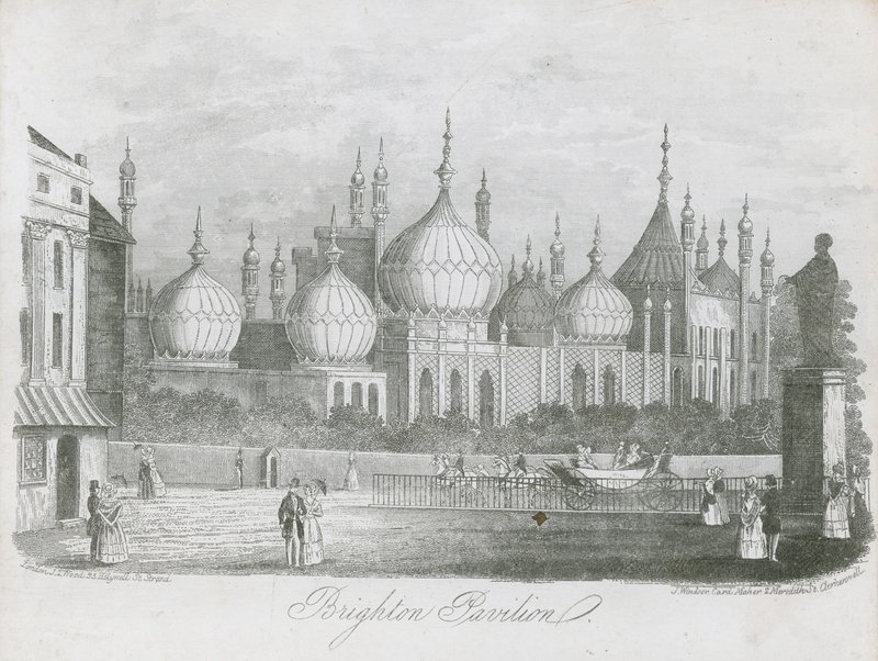 Vista general del Pabellón de Brighton de J.T. Wood