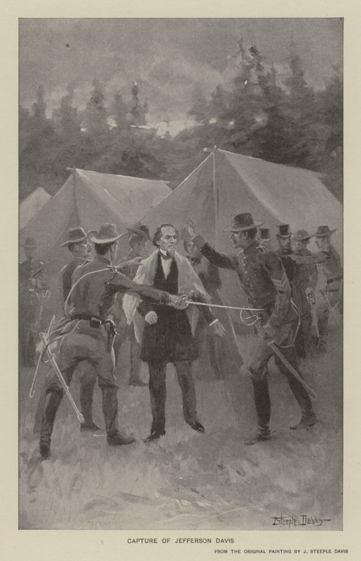 Captura de Jefferson Davis (litografía) de J. (after) Steeple Davis