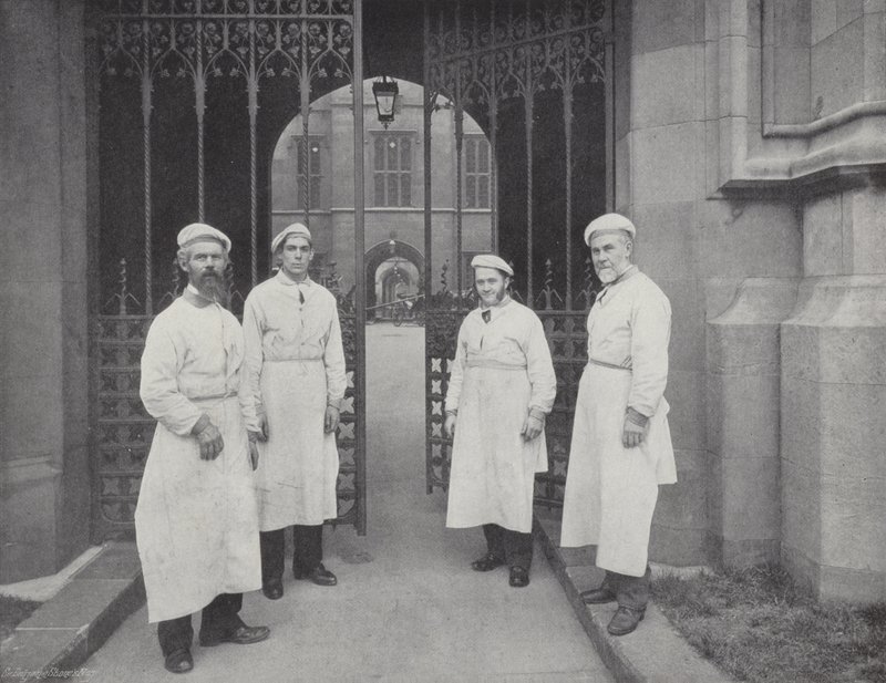 Limpiadores de muebles de la Cámara de los Comunes de J. Benjamin Stone