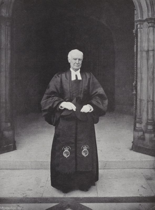El capellán de la Cámara de los Comunes, Archidiácono Wilberforce de J. Benjamin Stone