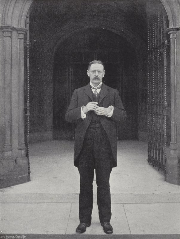 El bibliotecario de la Cámara de los Lores de J. Benjamin Stone