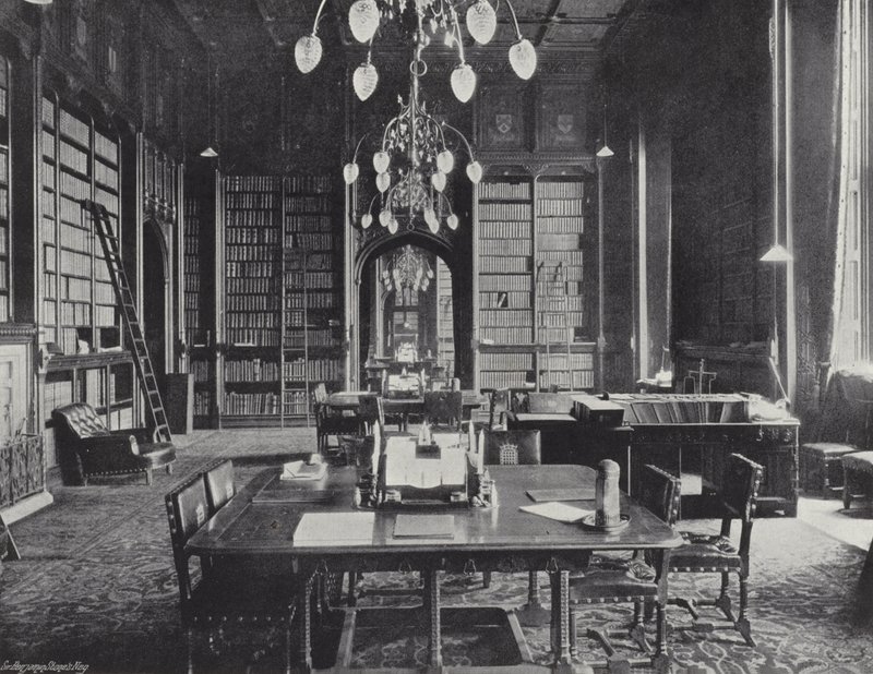 La biblioteca de la Cámara de los Lores de J. Benjamin Stone