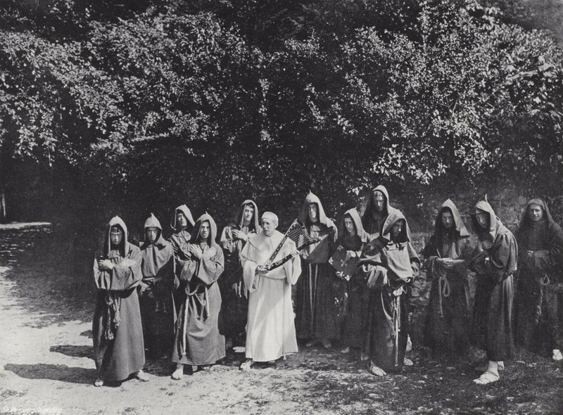 El Espectáculo de Sherborne, la Llegada de Ealdhelm de J. Benjamin Stone