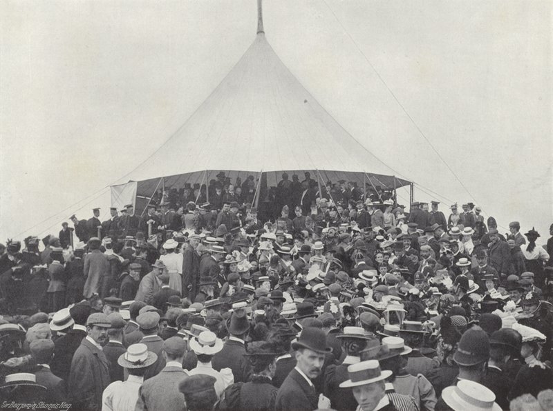 Día de Tynwald, proclamando las leyes de J. Benjamin Stone