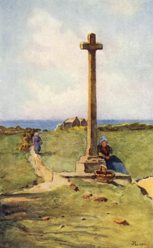 Oratorio de Jacques Cartier (litografia en color) de J. Hardwicke Lewis