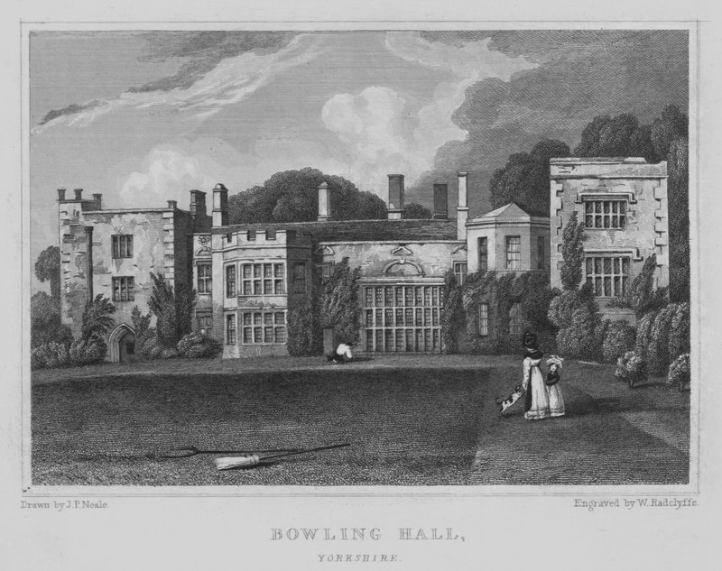 Bowling Hall, Yorkshire de John Preston Neale