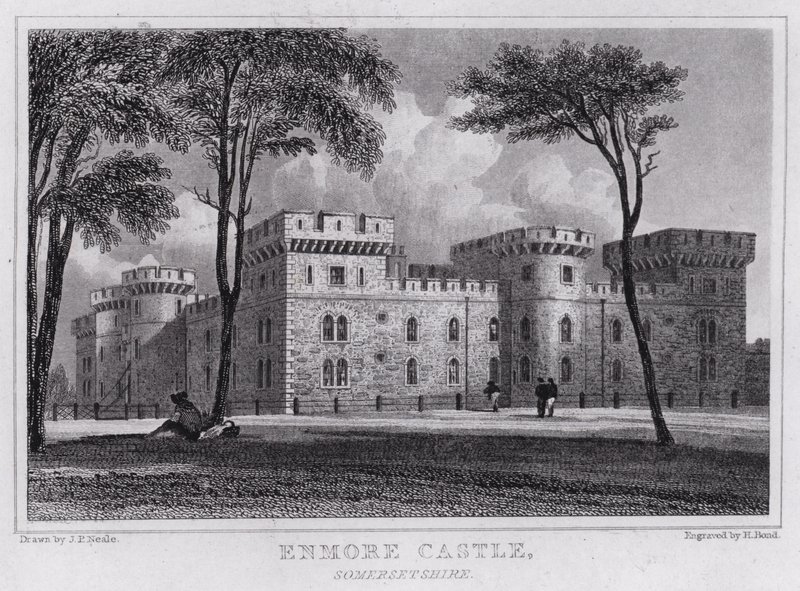Castillo de Enmore, Somerset de John Preston Neale