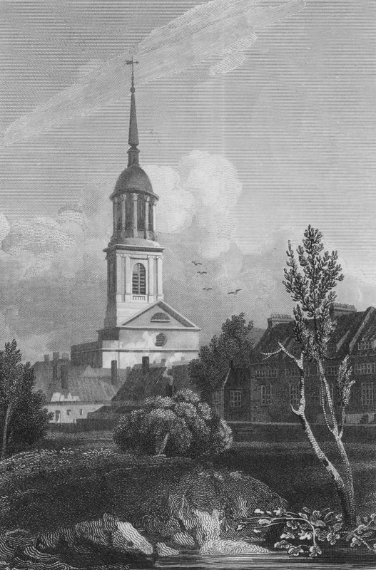 Iglesia de Shoreditch de John Preston Neale