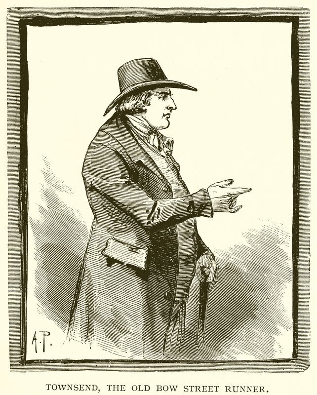 Townsend, el antiguo corredor de Bow Street de J. R. Sinclair