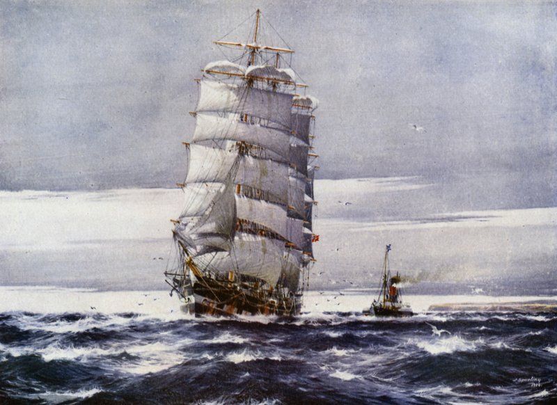 Barcos Clipper: Carlisle Castle de Jack (after) Spurling