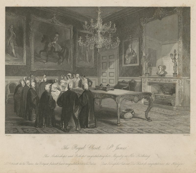 El armario real en el Palacio de St James de Jacob van der Heyden