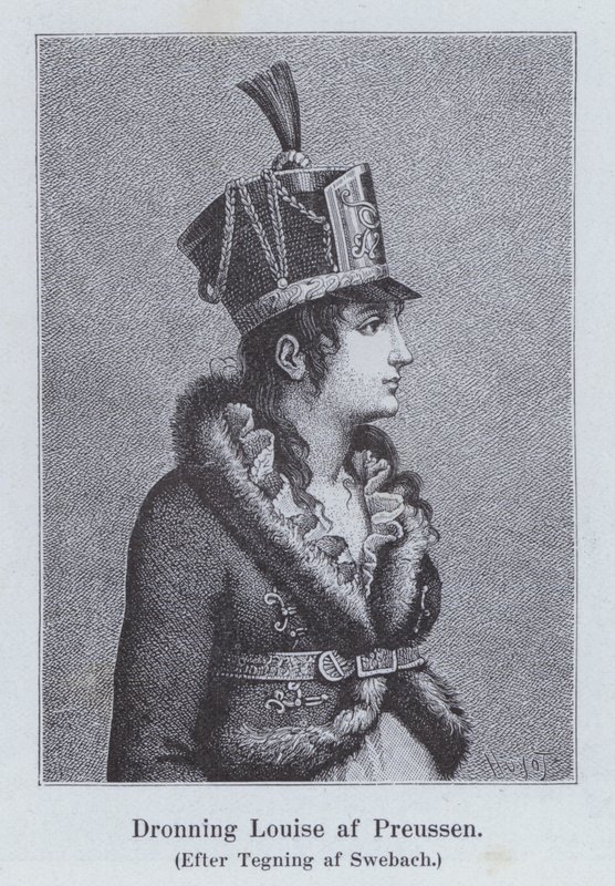 Luisa de Mecklemburgo-Strelitz, Reina Consorte del Rey Federico Guillermo III de Prusia de Jacques Francois Joseph (after) Swebach
