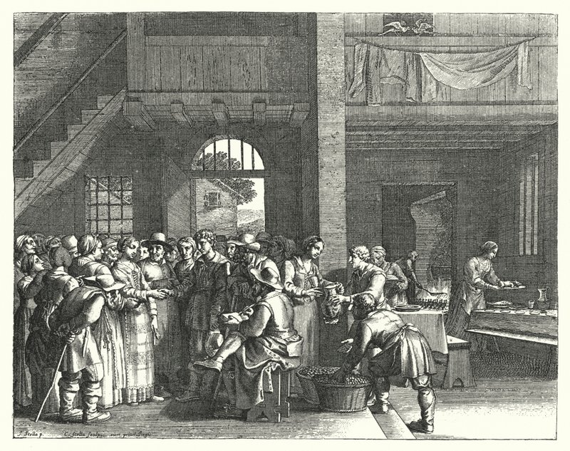 La fiesta de compromiso de Jacques Stella