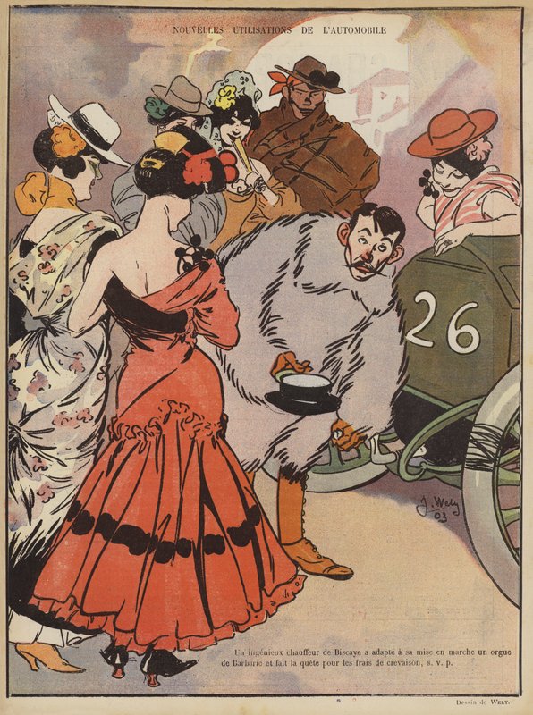 Ilustración para Le Rire de Jacques Wely