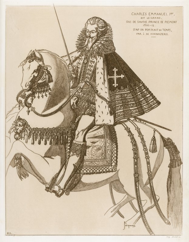 Carlos Emmanuel I de Jacques de Fornazeris