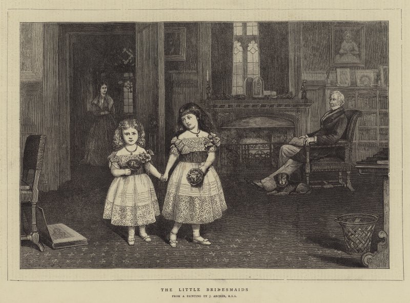 Las pequeñas damas de honor de James Archer