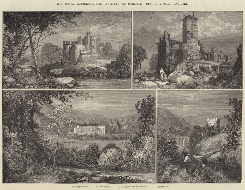 El Instituto Arqueológico Real en Carlisle, Lugares alrededor de Carlisle de James Burrell Smith