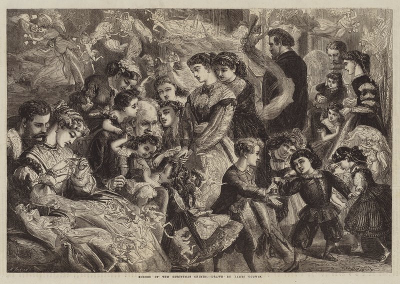 Ecos de las campanas de Navidad de James Godwin