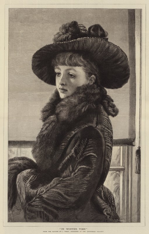 En Invierno de James Jacques Joseph Tissot