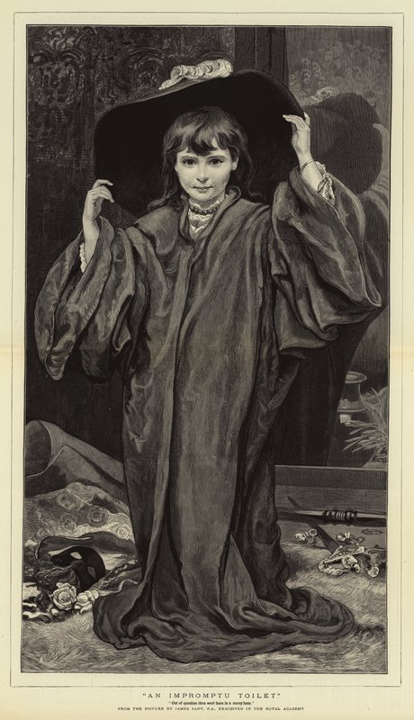 Un Tocador Improvisado de James Sant