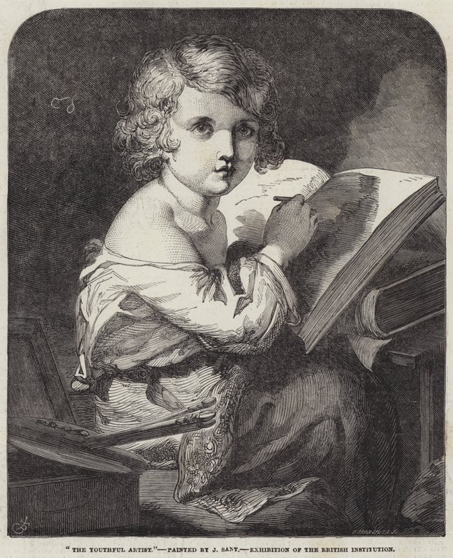 El Artista Joven de James Sant