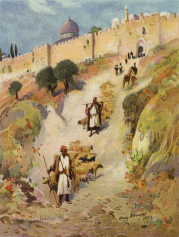 Jerusalén, Puerta de San Esteban de James (after) Clark