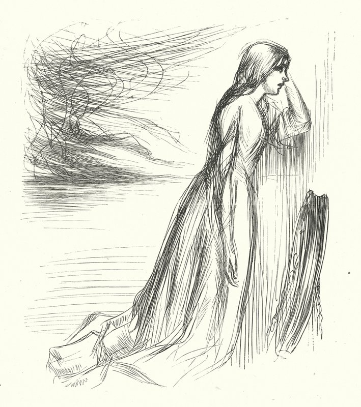 "Dejó su hogar" de James Abbott McNeill (after) Whistler