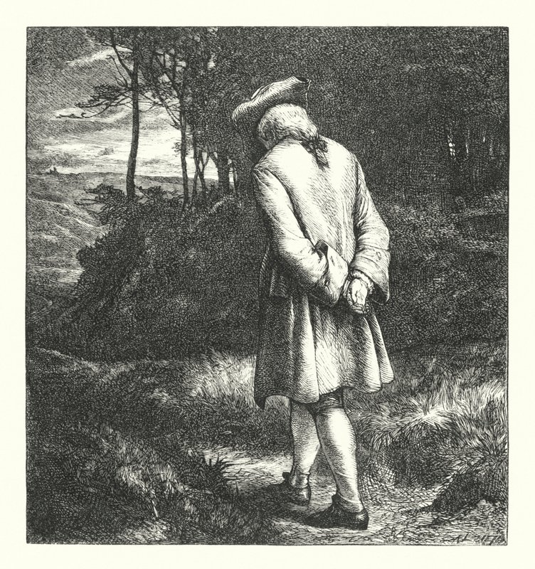 Elegía escrita en un cementerio de campo de James Dawson Watson