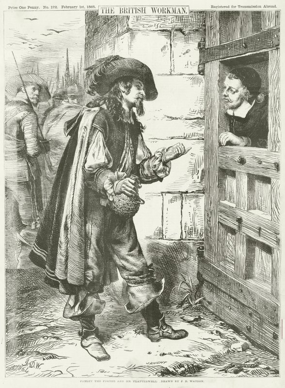 Parley el Portero y el Sr. Flatterwell de James Dawson Watson