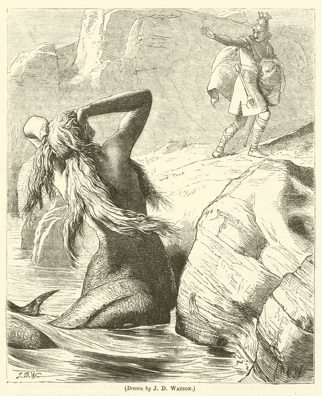 La sirena de James Dawson Watson