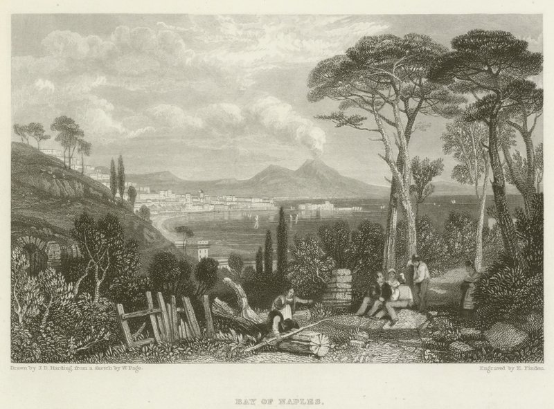 Bahía de Nápoles de James Duffield Harding