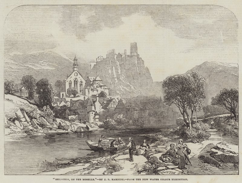 Beilstein, en el Mosela de James Duffield Harding