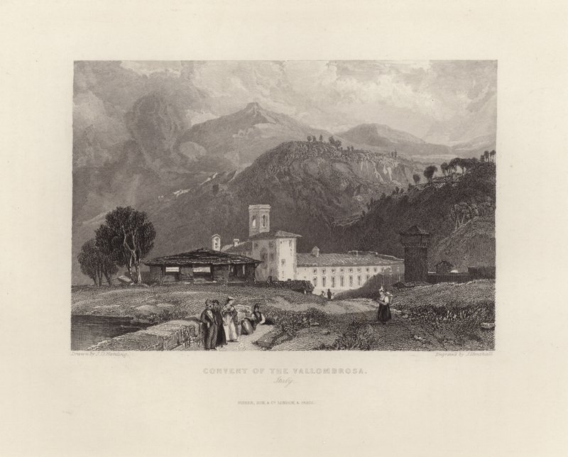 Convento de Vallombrosa de James Duffield Harding