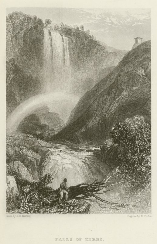 Cascadas de Terni de James Duffield Harding