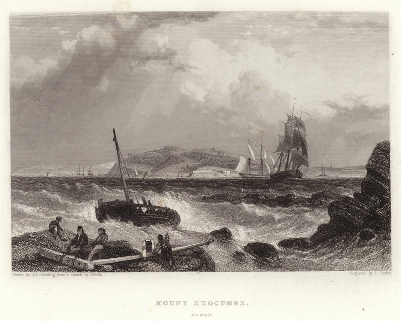 Mount Edgcumbe, Devon de James Duffield Harding